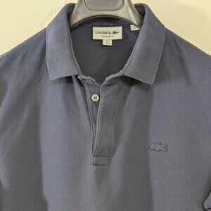 Lacoste Polo Shirt Men's Regular Fit - Blue - Size Fr 4, US M